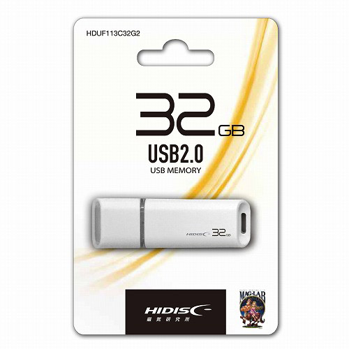 HIDISC USBフラッシュメモリー USB2.0 32GB HDUF113C32G2