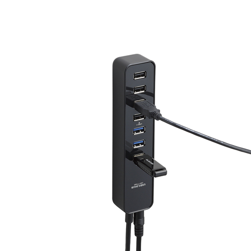 エレコム USBハブ セルフパワー/バスパワー両対応 USB3.0対応 