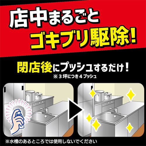 大日本除虫菊 金鳥 殺虫剤 業務用 ゴキブリムエンダー 120プッシュ 2本【医薬部外品】