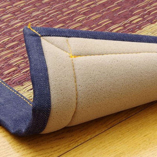 イケヒコ 純国産 袋織い草マット Fラルフ 約70×120cm ブラウン