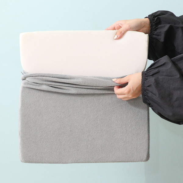 不二貿易 Foamy 低反発シートクッション 38×38cm グレー