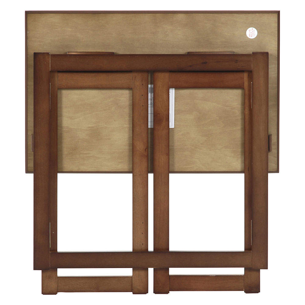 不二貿易 フォールディングテーブル 幅70cm ミラン ブラウン 95782