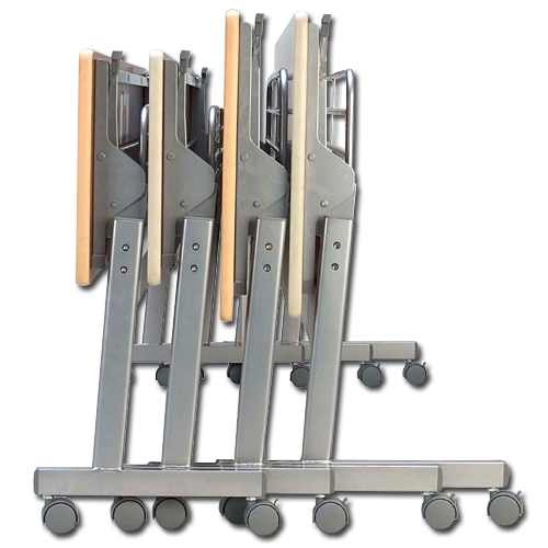 タック 会議用テーブル跳上式 ホワイト KS-1845NW (個人宅＋3300円)