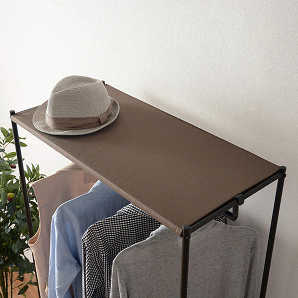 萩原 ハンガーラック ブラウン KHR-3157BR