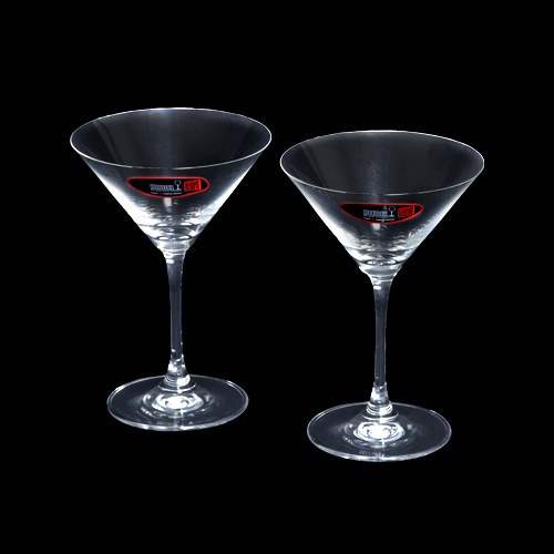 グラス/カップ【新品未使用】マティーニ　2個　RIEDEL ワイングラス Martini