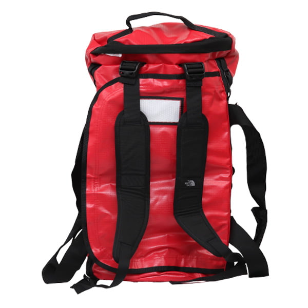 THE NORTH FACE バックパック BASE CAMP DUFFEL M ベースキャンプ ダッフル 71L レッド×ブラック ボストンバッグ ダッフルバッグ