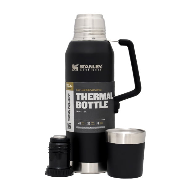 STANLEY スタンレー Master Unbreakable Thermal Bottle マスター 真空ボトル マットブラック 1.3L 1.4QT