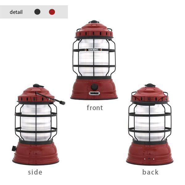 【売りつくし】Barebones Living ベアボーンズ リビング Forest Lantern フォレストランタン LED 2.0 Red レッド