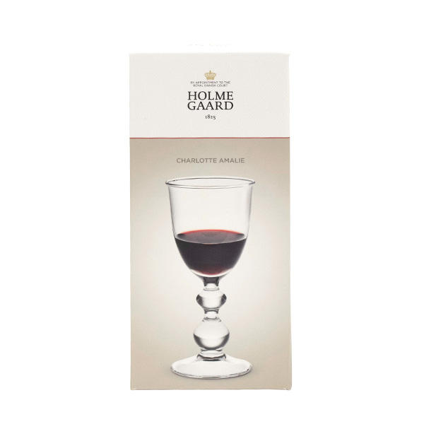 【売りつくし】Holmegaard ホルムガード Charlotte Amalie シャーロット・アマリー 赤ワイングラス 230ml
