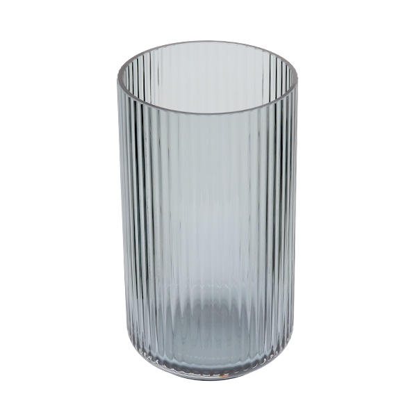 【売りつくし】Lyngby Porcelaen リュンビュー ポーセリン Lyngbyvase glass ベース グラス 31cm ミッドナイトブルー