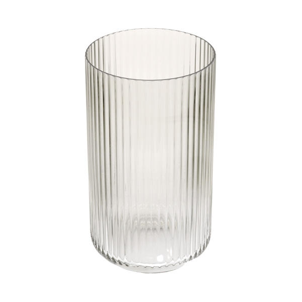【売りつくし】Lyngby Porcelaen リュンビュー ポーセリン Lyngbyvase glass ベース グラス 31cm スモーク