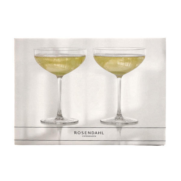 【売りつくし】Rosendahl ローゼンダール Premium プレミアム シャンパングラス 390ml 2個セット