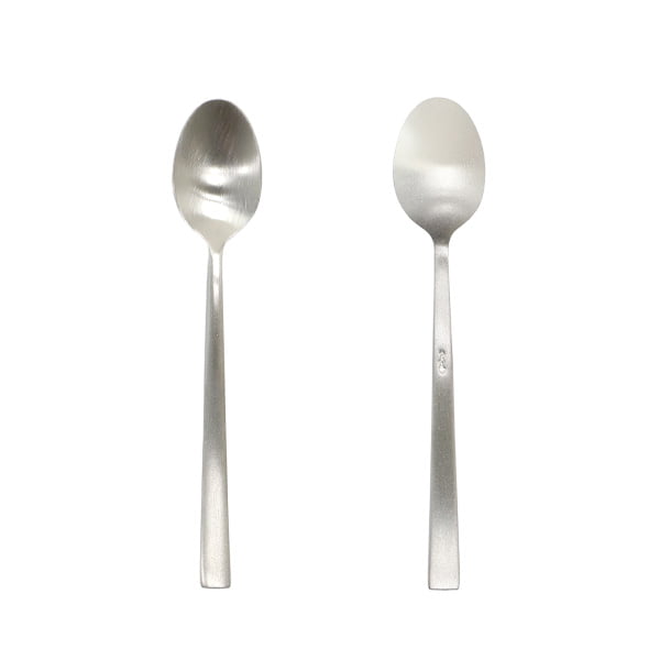 Cutipol クチポール Duna デュナ Matte silver マットシルバー Tea spoon/Coffee spoon ティースプーン/コーヒースプーン