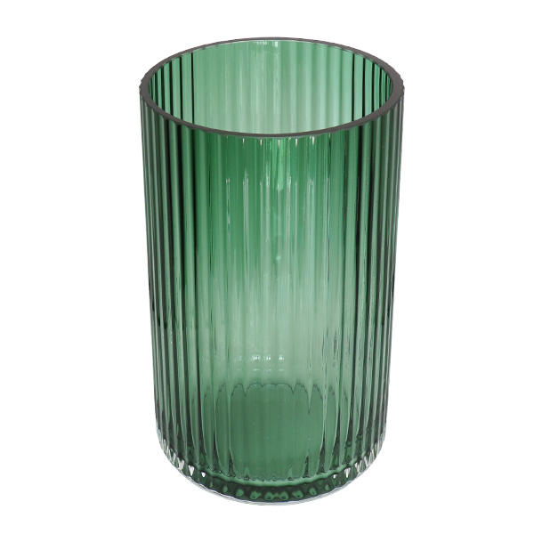 【売りつくし】Lyngby Porcelaen リュンビュー ポーセリン Lyngbyvase glass ベース グラス 25cm グリーン