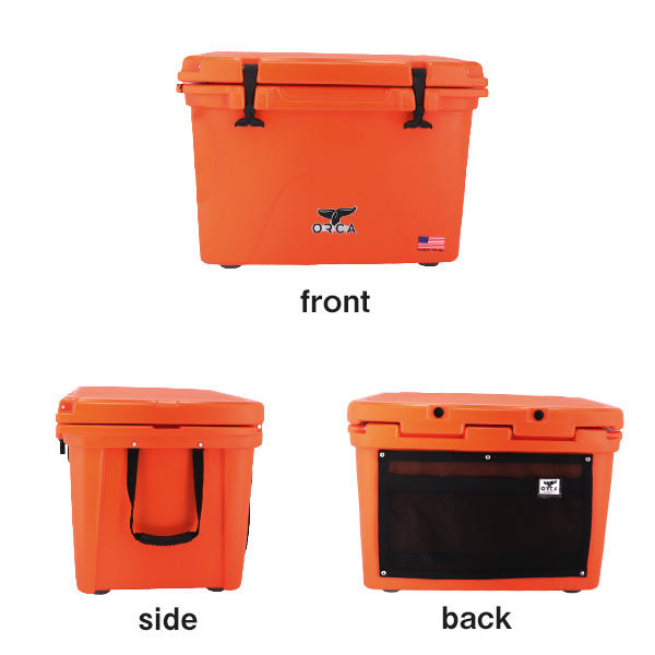 【売りつくし】ORCA オルカ クーラーボックス Cooler クーラー Blaze Orange ブレイズオレンジ 58QT 55L【他商品と同時購入不可】