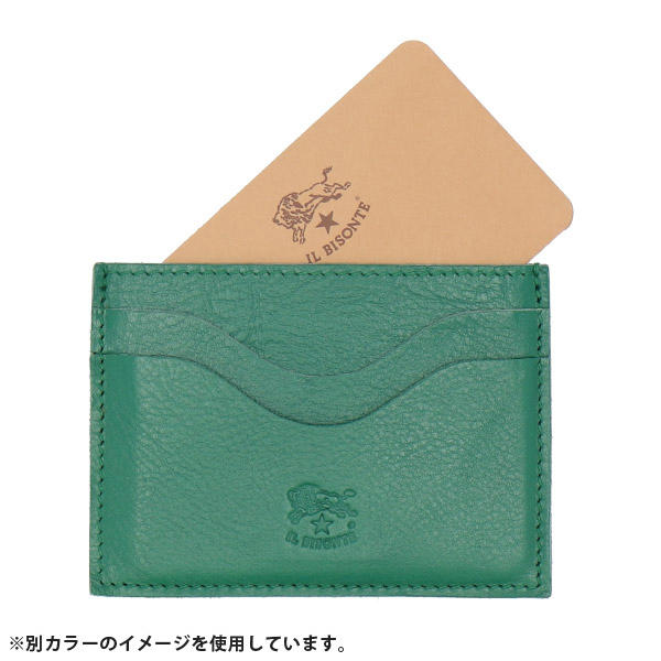 IL BISONTE イルビゾンテ CARD CASE カードケース BROWN ブラウン BW129 SCC050 PVX005