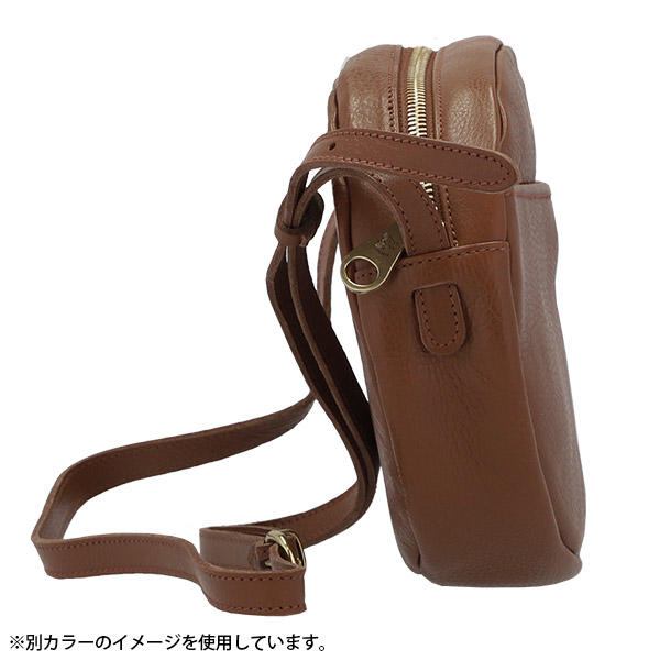 よろずやマルシェ本店 | IL BISONTE イルビゾンテ SHOULDER BAG ショルダーバッグ BLACK ブラック BCR297  BK159B クロスボディバッグ PV0001: ファッション －食品・日用品から百均まで個人向け通販