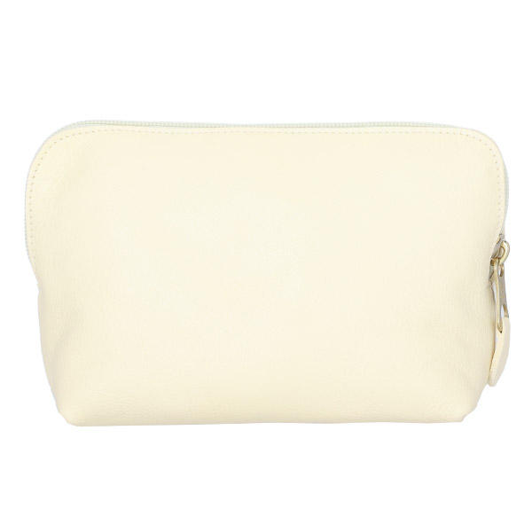 IL BISONTE イルビゾンテ POUCH ファスナーポーチ MILK ミルク WH176 SCA033 PV0001