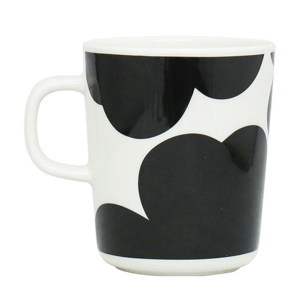 Marimekko マリメッコ Unikko ウニッコ マグ マグカップ 250ml ホワイト×ブラック