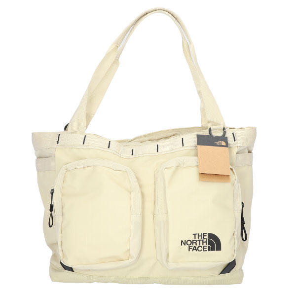 THE NORTH FACE ノースフェイス トートバッグ BASE CAMP VOYAGER TOTE ベースキャンプ ボイジャー トート 24L グラベル×ブラック