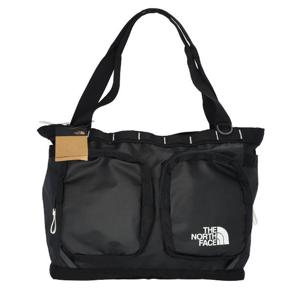 THE NORTH FACE ノースフェイス トートバッグ BASE CAMP VOYAGER TOTE ベースキャンプ ボイジャー トート 24L ブラック×ホワイト