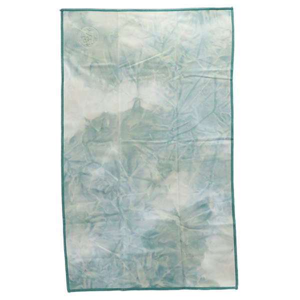 Manduka マンドゥカ eQua イークア ヨガマットタオル ハンドサイズ Wasabi TD ワサビタイダイ S