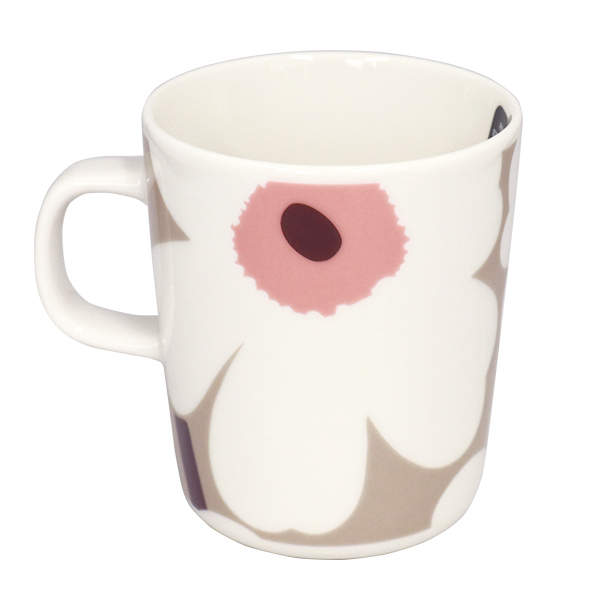 Marimekko マリメッコ Unikko ウニッコ マグ マグカップ 250ml クレイ×ホワイト