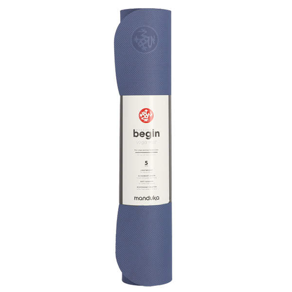Manduka マンドゥカ Begin Yogamat ビギン ヨガマット MOON BLACK ムーンブラック 5mm
