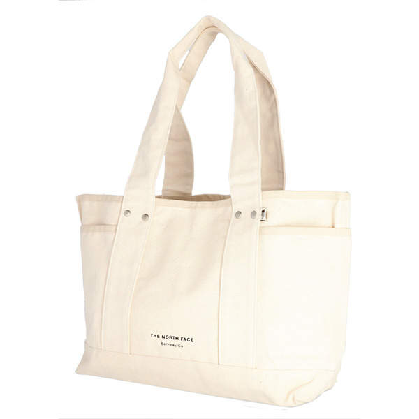 THE NORTH FACE ノースフェイス トートバッグ CIRCULAR COTTON TOTE サーキュラー コットントート ホワイト