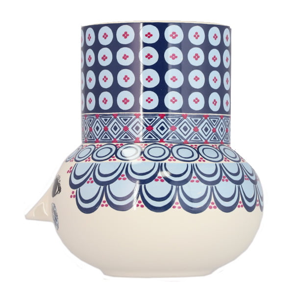 Bjorn Wiinblad ビヨン・ヴィンブラッド Olga オルガ フラワーベース 20cm ブルー