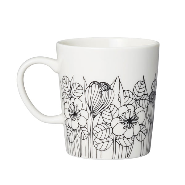 ARABIA アラビア Krokus クロッカス マグカップ 300ml ブラック