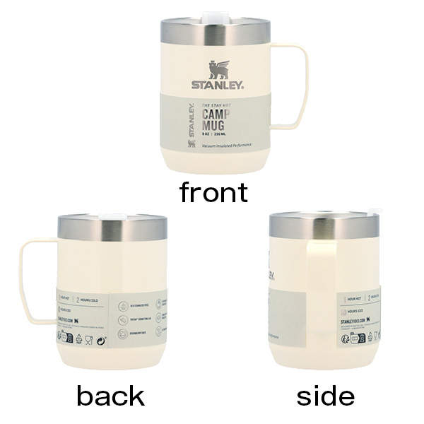 STANLEY スタンレー Classic The Legendary Camp Mug クラシック 真空マグ クリームグロス 0.23L 7.7oz