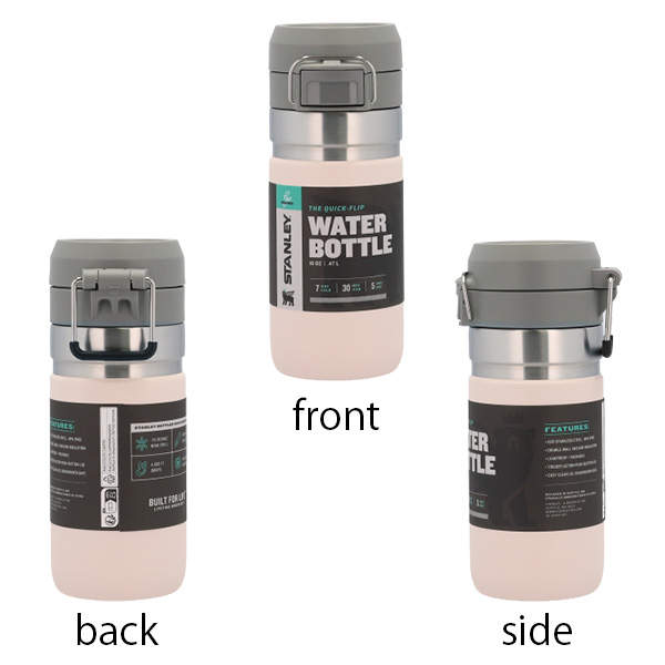 STANLEY スタンレー ボトル Go The Quick Flip Water Bottle ゴー クイックフリップ ボトル ローズクオーツ 0.47L 16oz