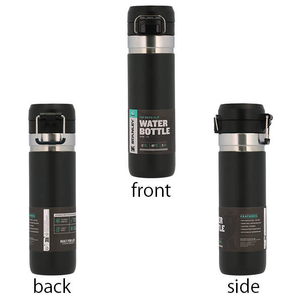 STANLEY スタンレー ボトル Go The Quick Flip Water Bottle ゴー クイックフリップ ボトル ブラック 0.7L 24oz