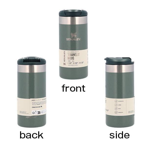 STANLEY スタンレー The AeroLight Transit Mug エアロライト トランジットボトル ハンマートーングリーン 0.35L 12oz