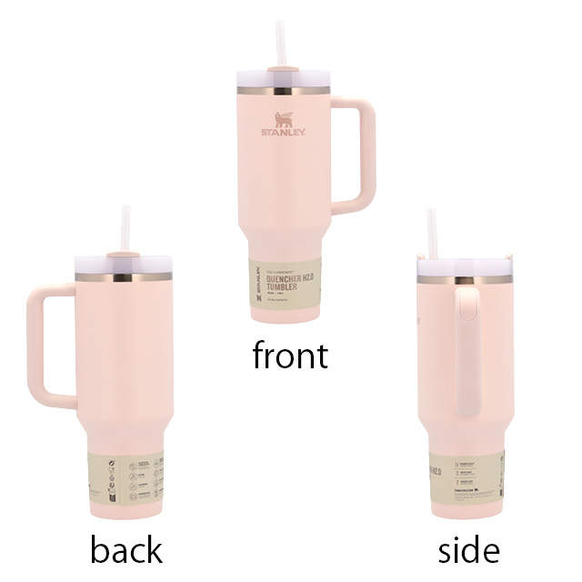 STANLEY スタンレー The Quencher H2.O FlowState Tumbler 真空 スリムクエンチャー ローズクオーツ 1.18L 40oz
