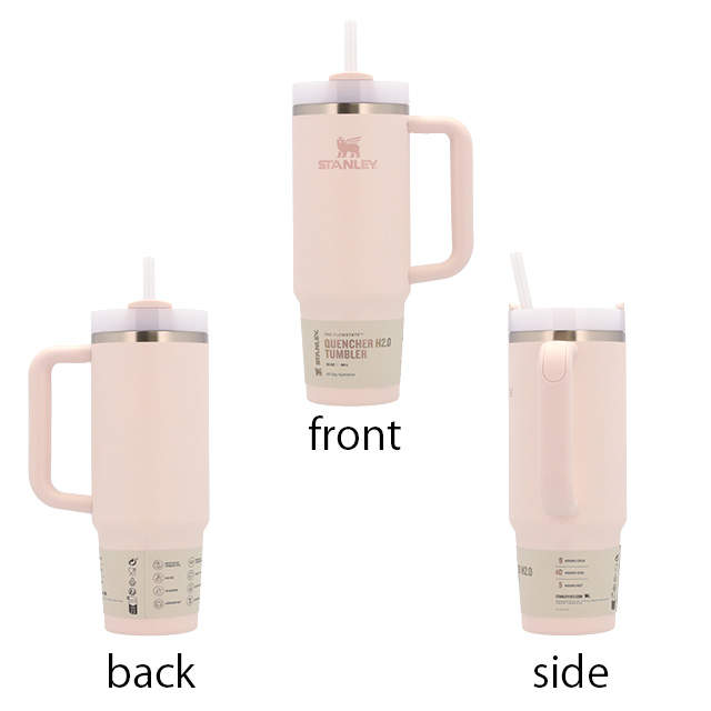 STANLEY スタンレー The Quencher H2.O FlowState Tumbler 真空 スリムクエンチャー ローズクオーツ 0.88L 30oz