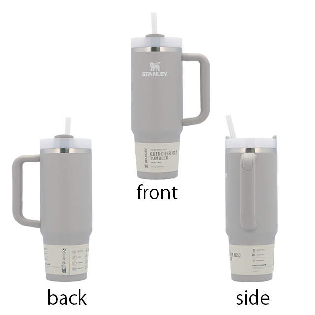 STANLEY スタンレー The Quencher H2.O FlowState Tumbler 真空 スリムクエンチャー アッシュ 0.88L 30oz