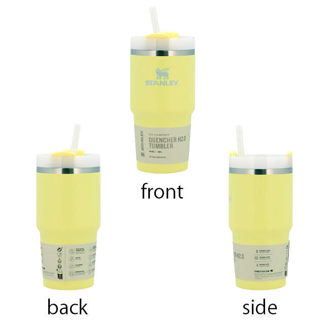 STANLEY スタンレー The Quencher H2.O FlowState Tumbler 真空 スリムクエンチャー ポメロ 0.6L 20oz