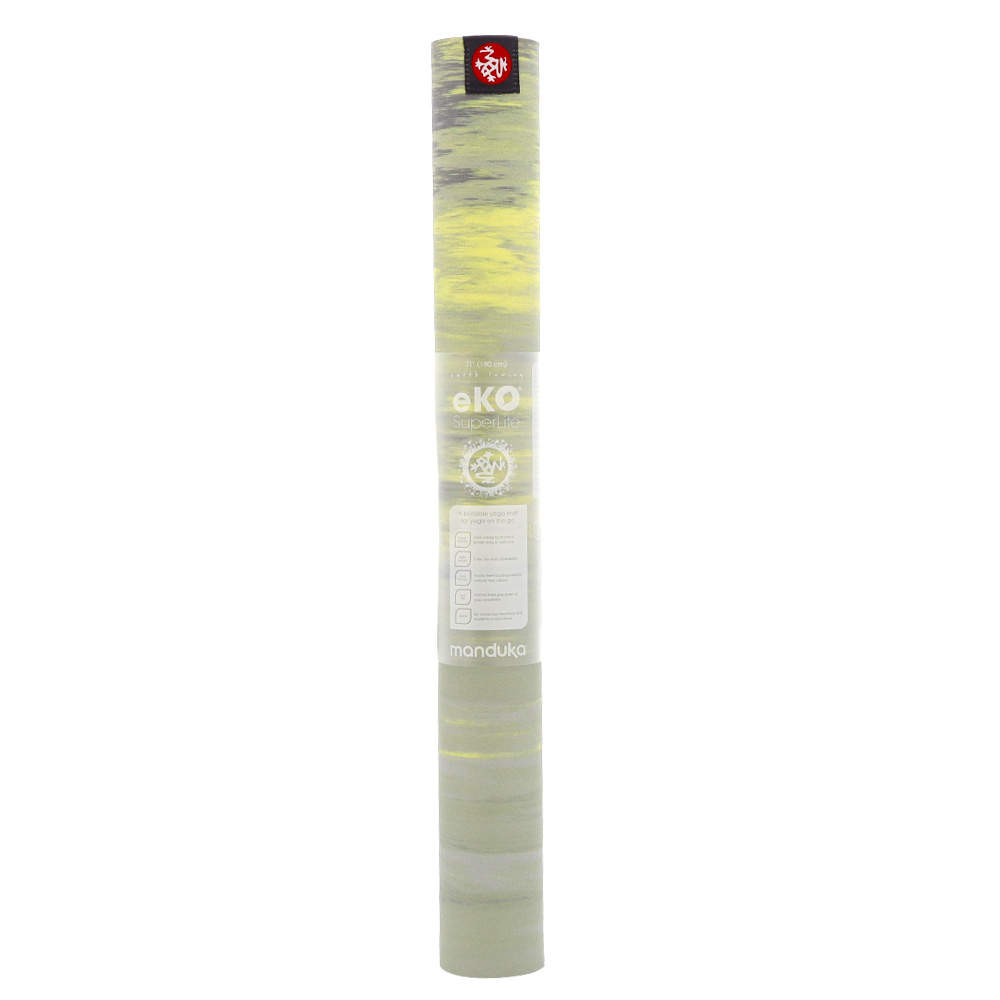 Manduka マンドゥカ Eko Super Lite Travel エコ スーパーライト トラベル Limelight Marble ライムライトマーブル 1.5mm