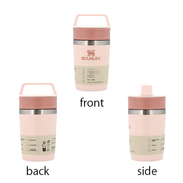 STANLEY スタンレー Cafe To Go Travel Mug カフェ トゥーゴー 真空マグ ローズクォーツ 0.23L