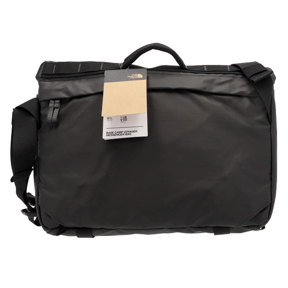 THE NORTH FACE ノースフェイス メッセンジャーバッグ BASE CAMP VOYAGER MESSENGER ベースキャンプ ボイジャー メッセンジャー 12L ブラック アスファルトグレー