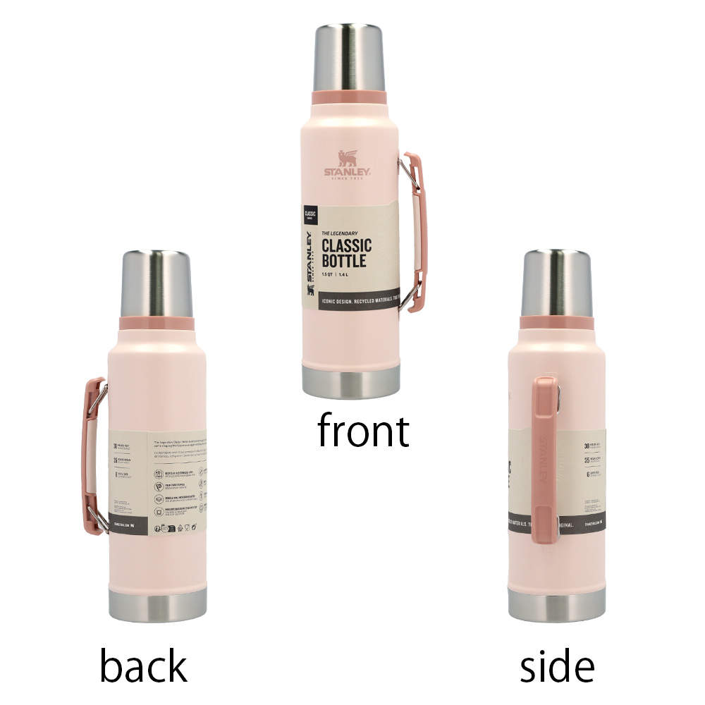 STANLEY スタンレー Classic Legendary Vacuum Bottle クラシック 真空ボトル ローズクォーツ 1.4L 1.5QT