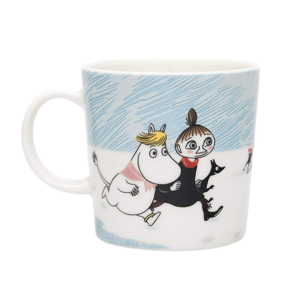 ARABIA アラビア Moomin ムーミン マグ アイススイミング 300ml 2025年冬限定