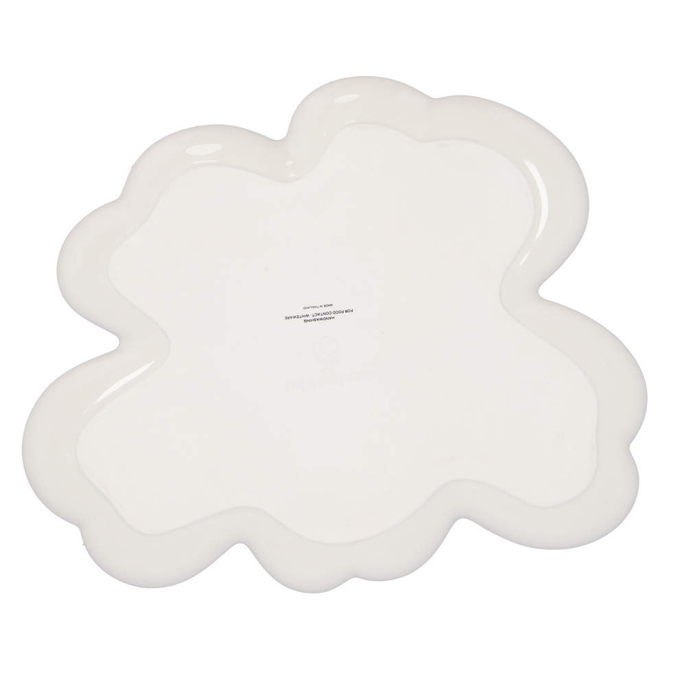 Marimekko マリメッコ Unikko ウニッコ お皿 サービングプレート 32cm ホワイト