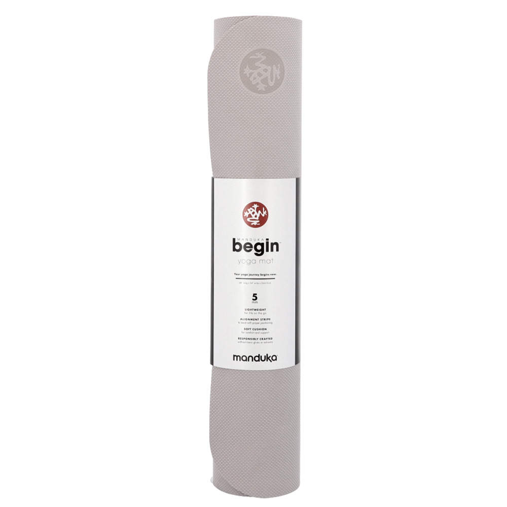 Manduka マンドゥカ Begin Yogamat ビギン ヨガマット Crystal Gray クリスタルグレー 5mm