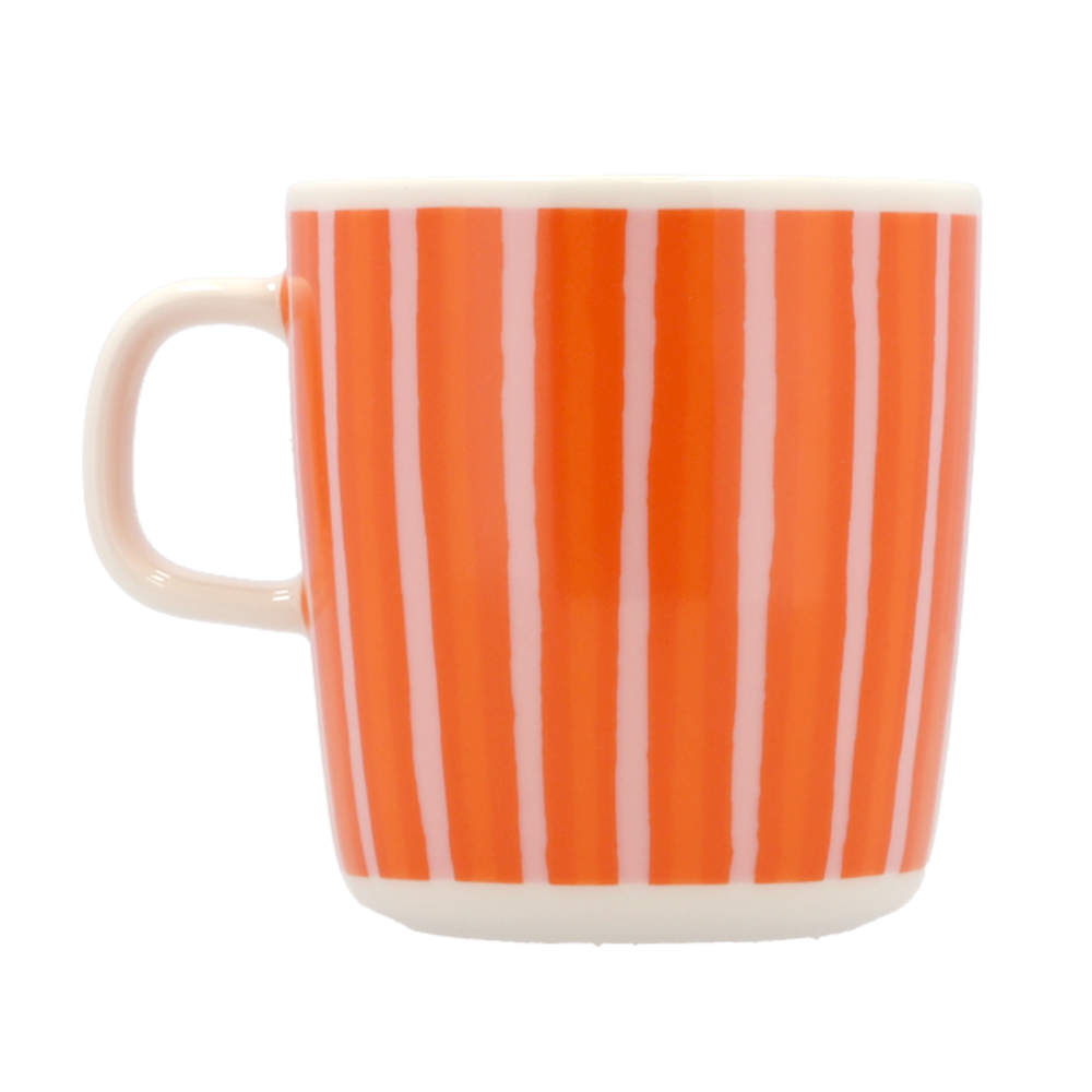 Marimekko マリメッコ Piccolo ピッコロ マグ マグカップ 400ml ピンク×オレンジ