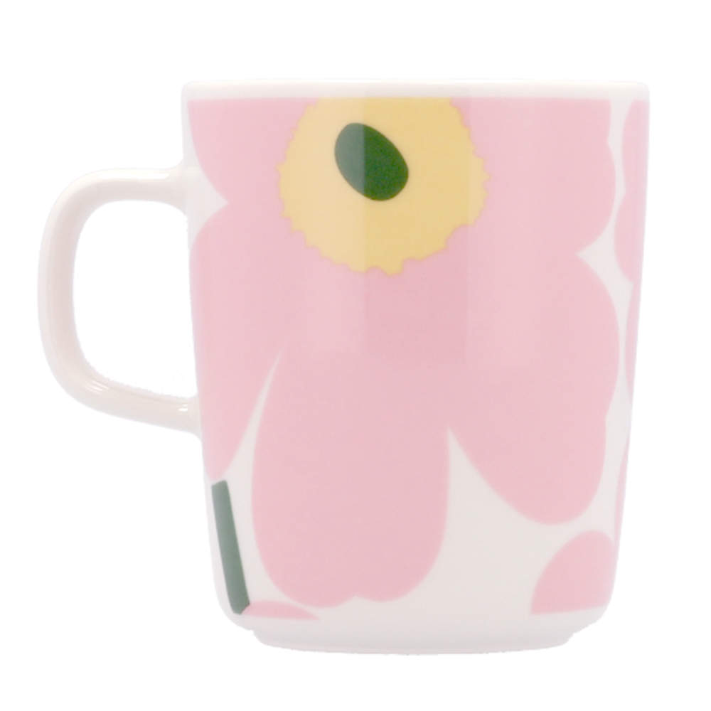 Marimekko マリメッコ Unikko ウニッコ マグ マグカップ 250ml ピンク×ライトイエロー
