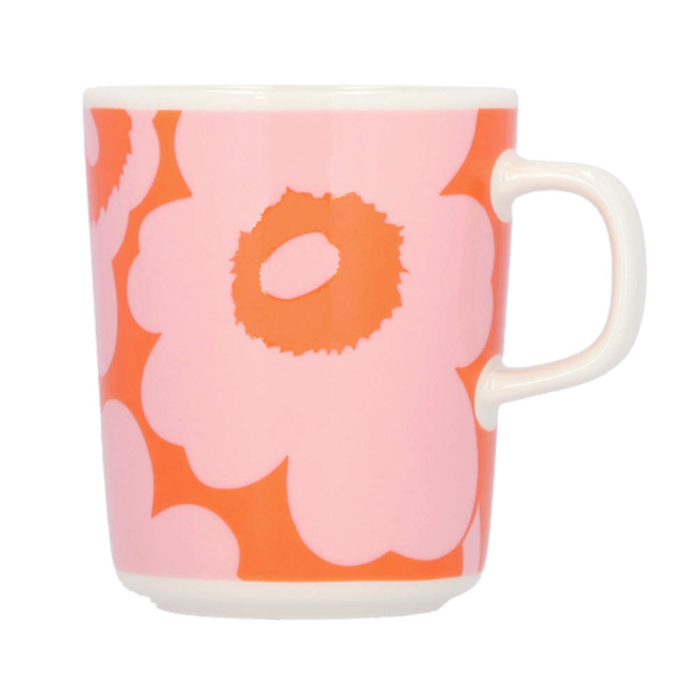 Marimekko マリメッコ Unikko ウニッコ マグ マグカップ 250ml ピンク×オレンジ