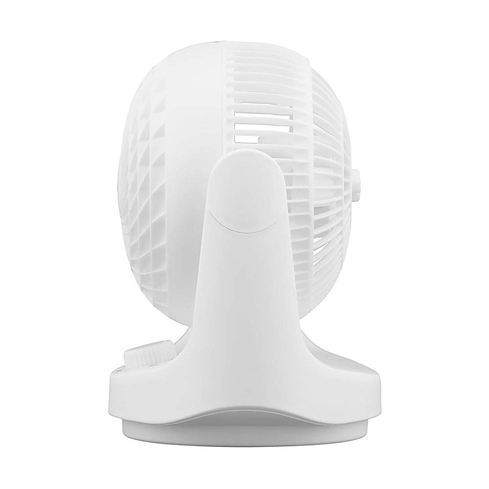 アイリスオーヤマ サーキュレーター マカロン型 首振りタイプ メカ式 8畳 ホワイト PCF-MKM15EC-W